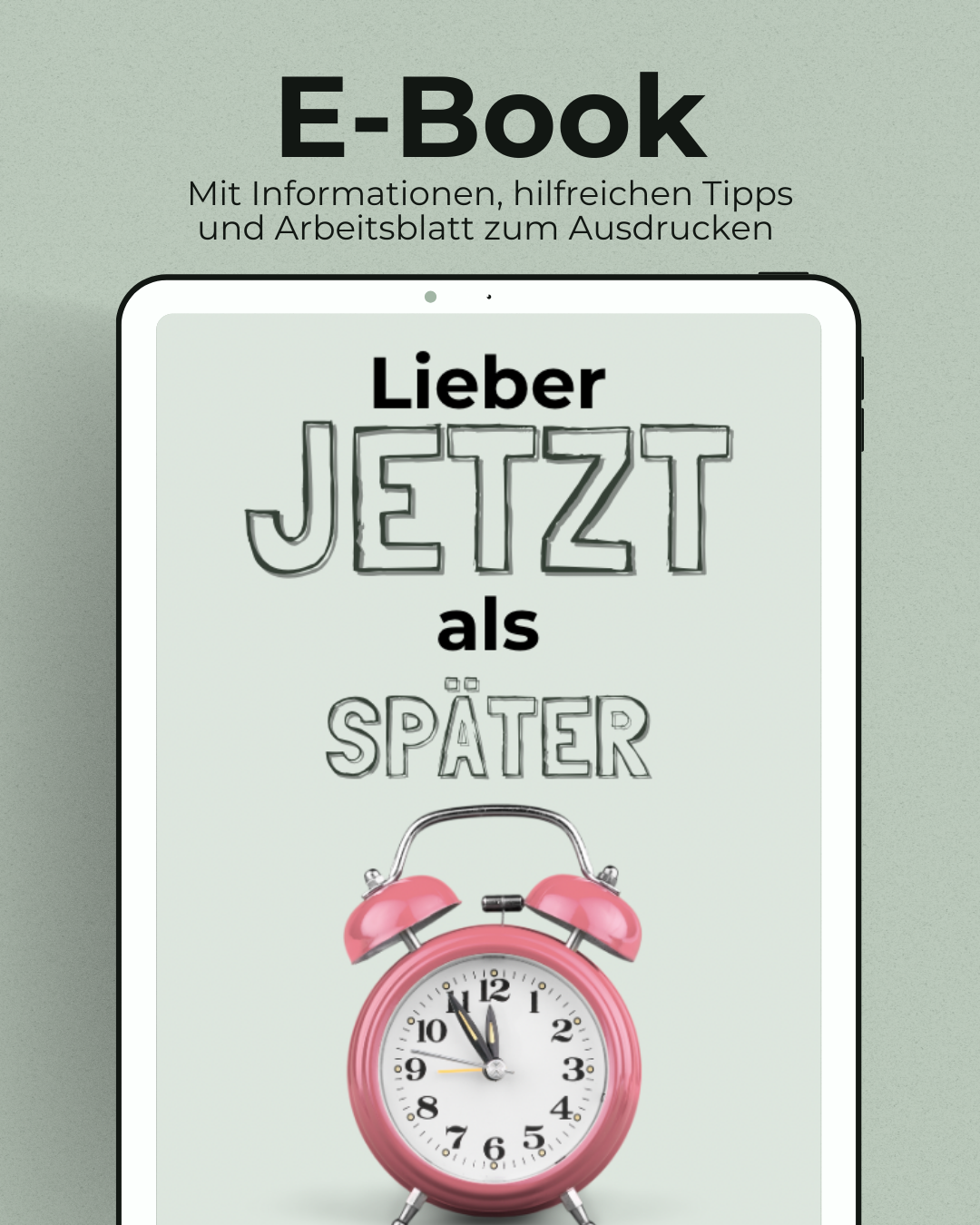 E-Book für Jugendliche - Anfangen statt Aufschieben