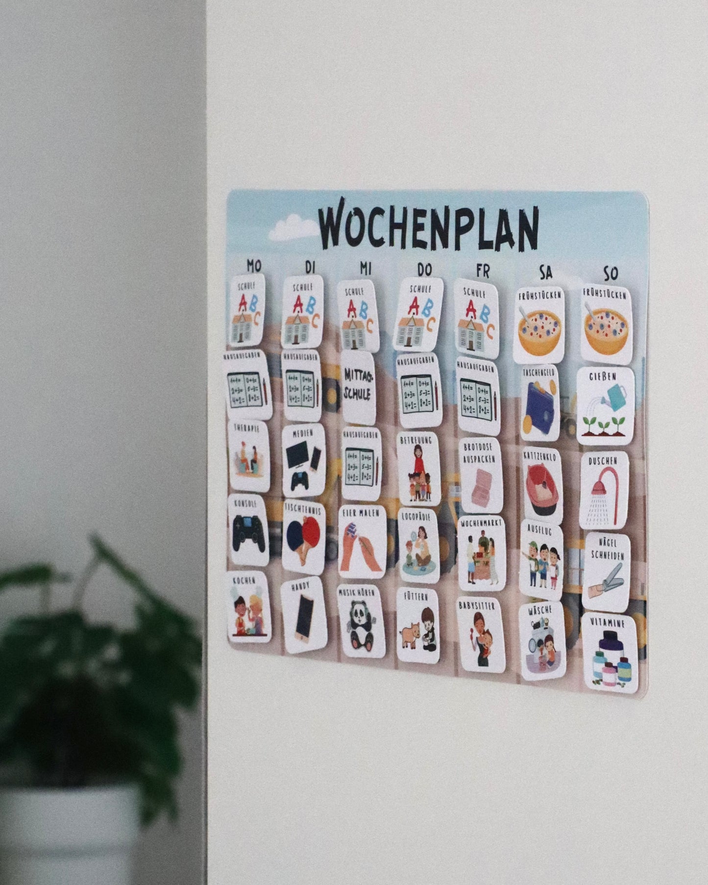 Wochenplaner - Mehr Überblick im Alltag
