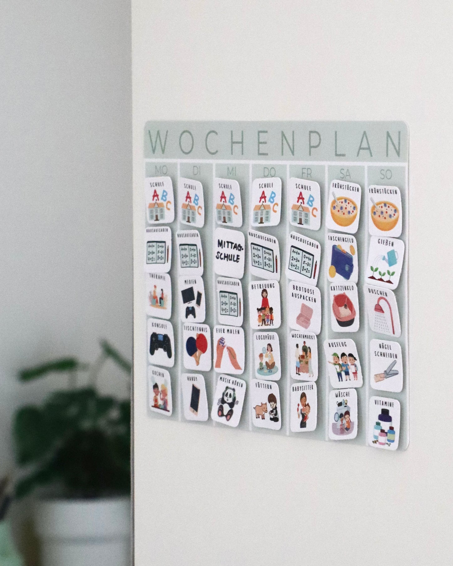 Wochenplaner - Mehr Überblick im Alltag