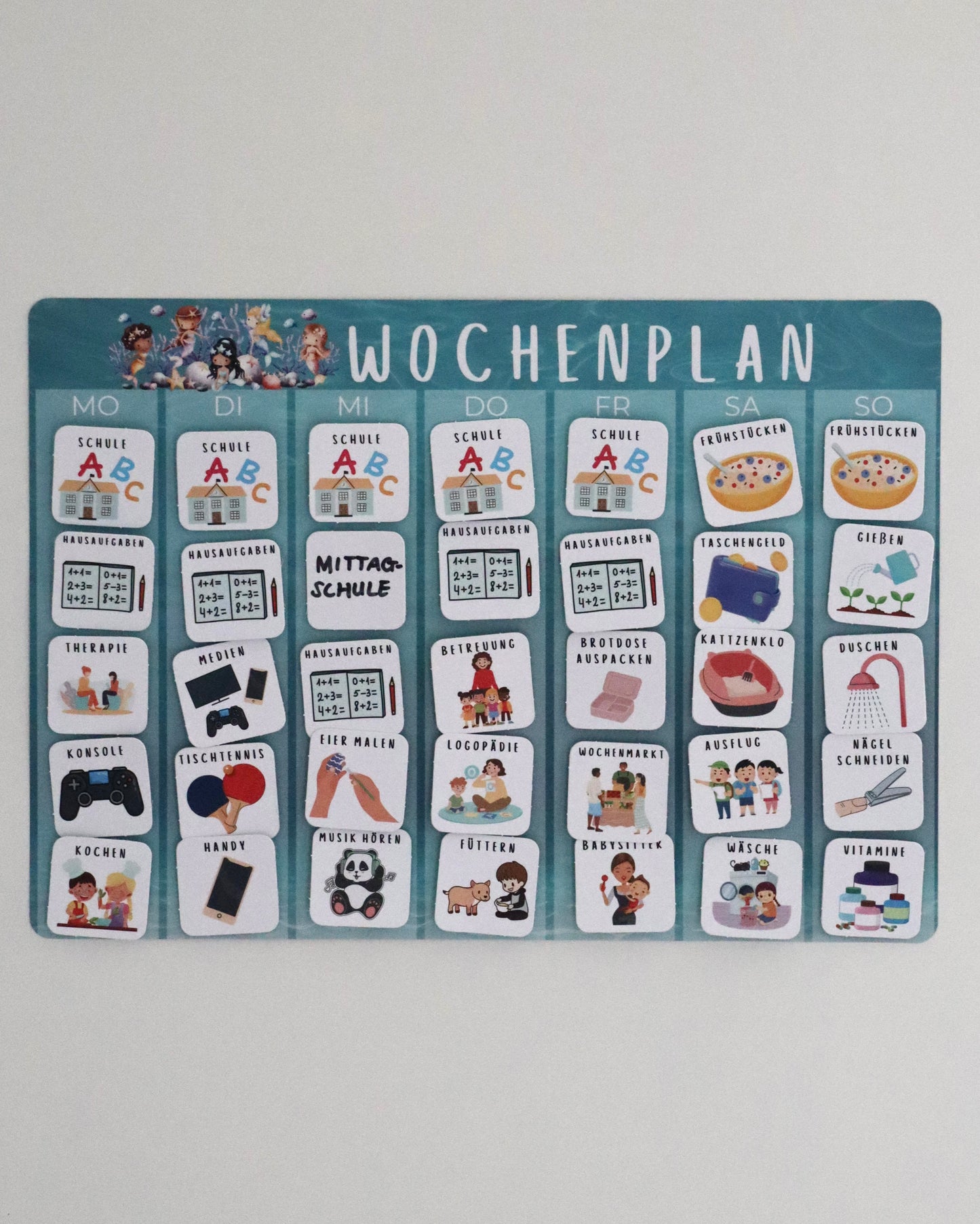 Wochenplaner - Mehr Überblick im Alltag
