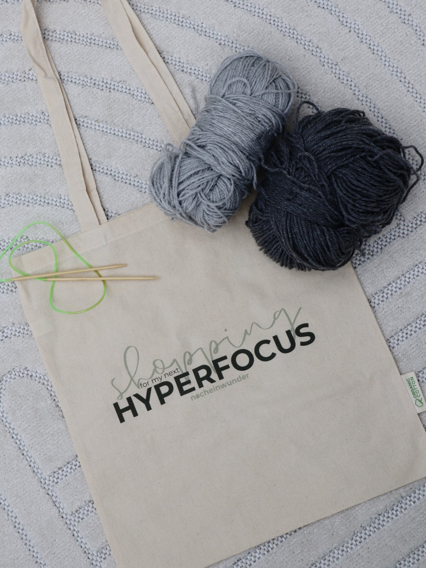 Stofftasche Hyperfokus - Damit der Hyperfokus-Einkauf Spaß macht