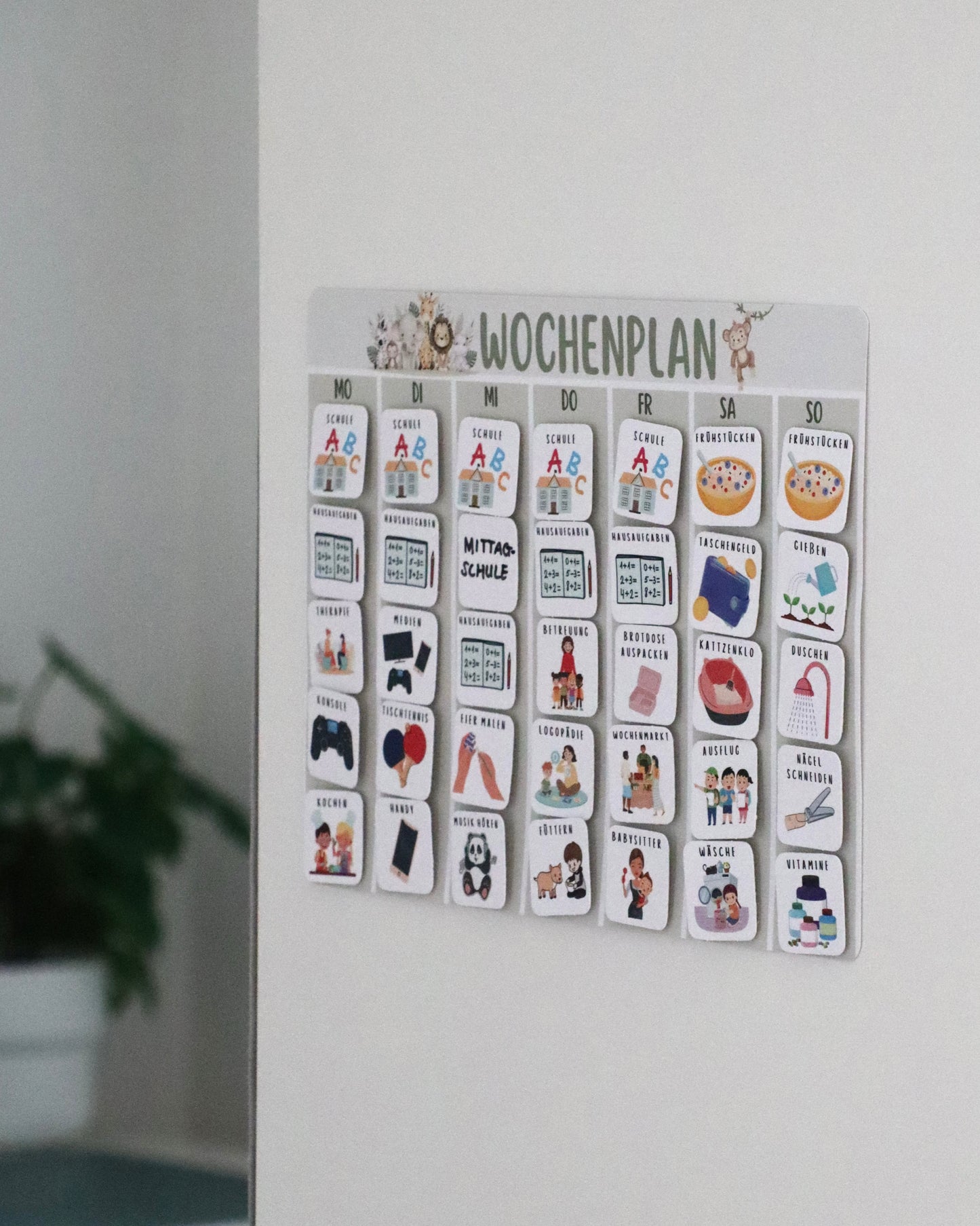Wochenplaner - Mehr Überblick im Alltag