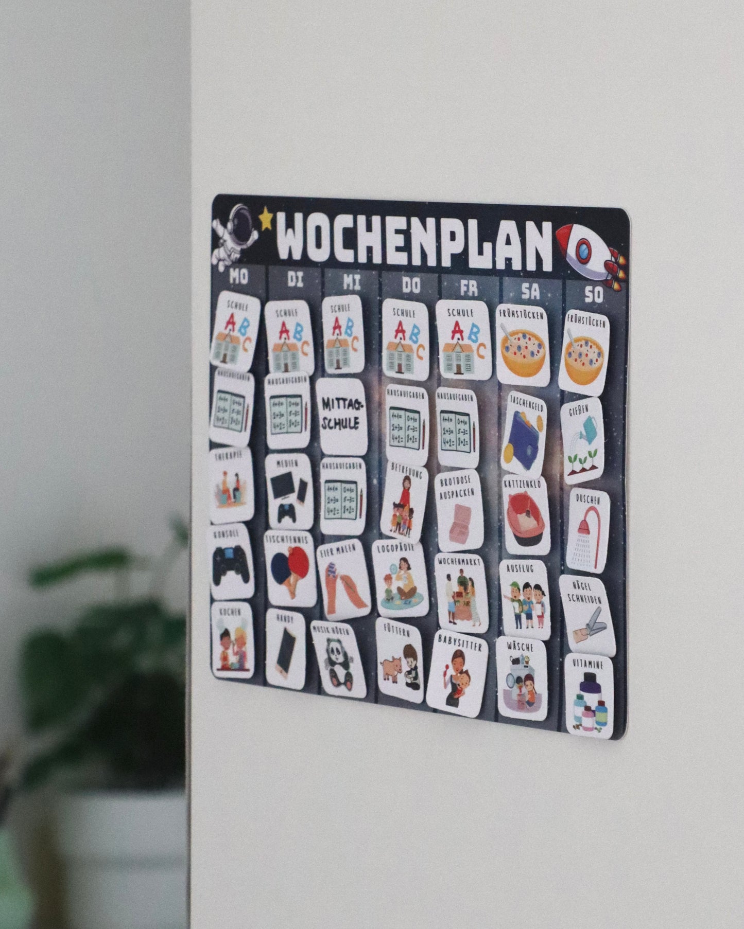 Wochenplaner - Mehr Überblick im Alltag