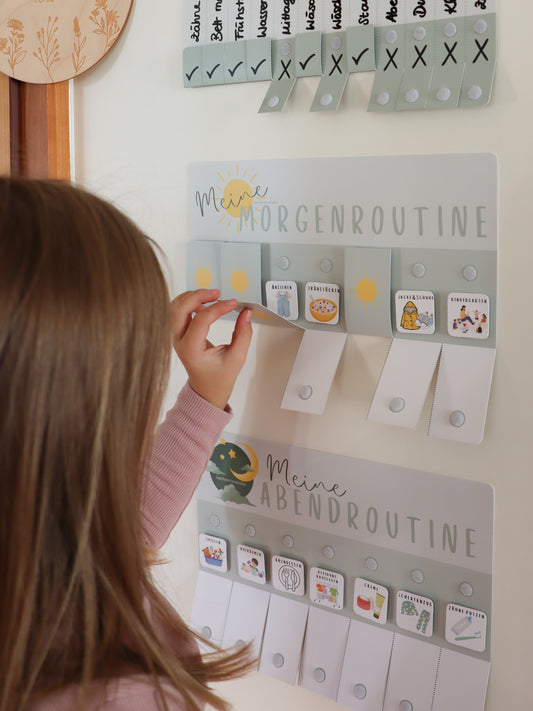 Morgenroutineplaner - Spielerisch und strukturiert in den Tag starten