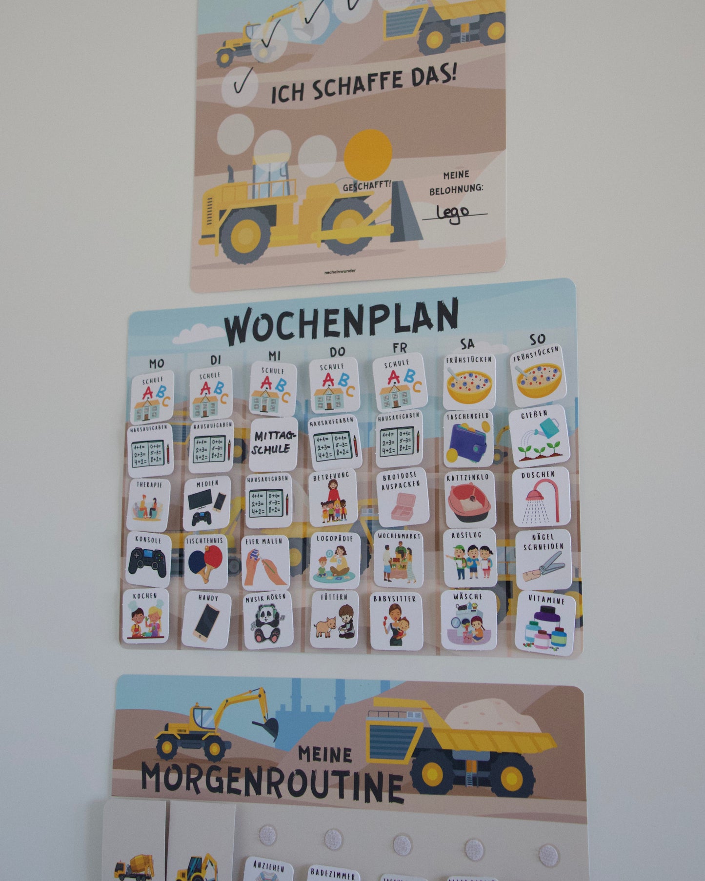 Routine-Set - Weniger Chaos. Mehr wir.