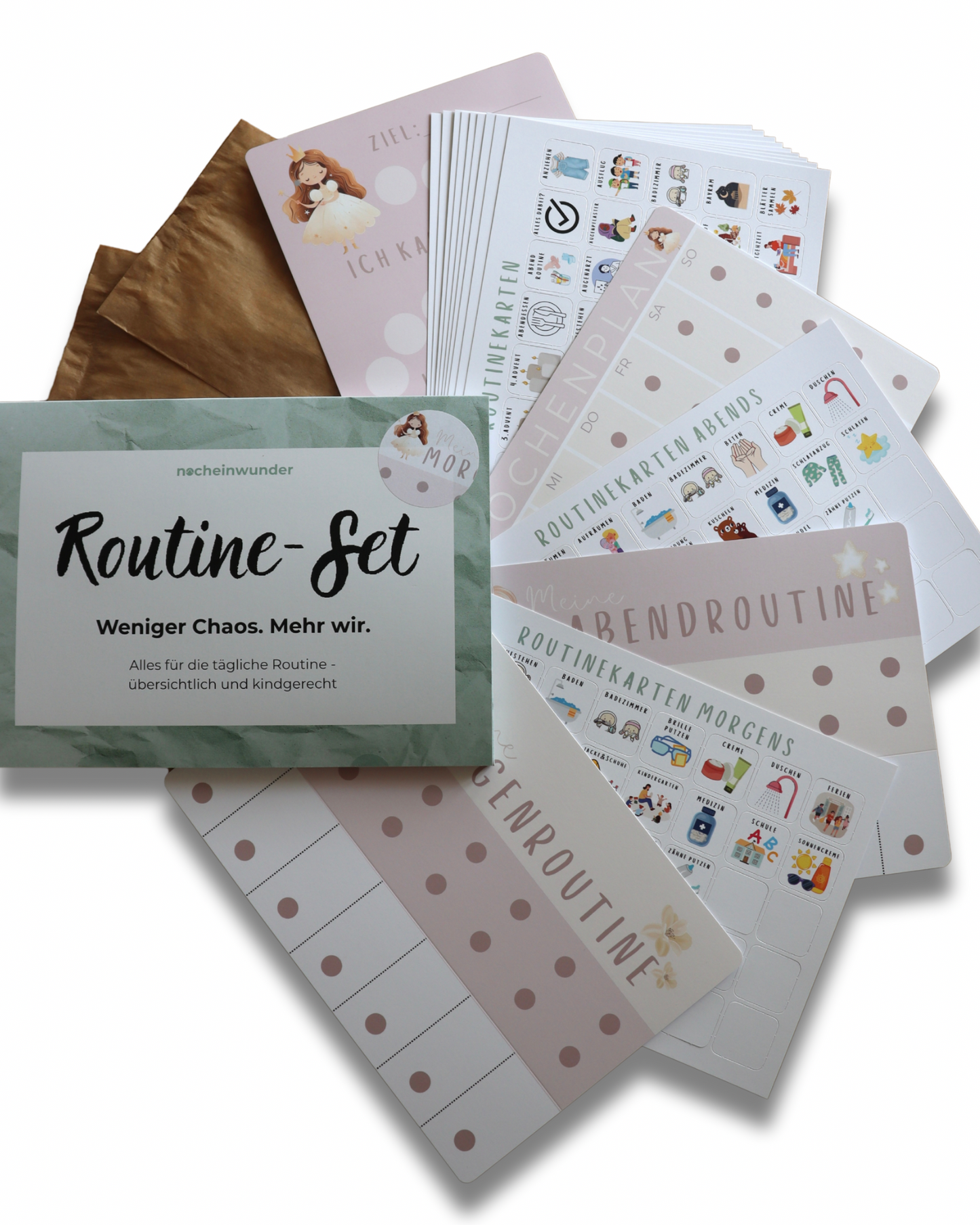 Routine-Set - Weniger Chaos. Mehr wir.