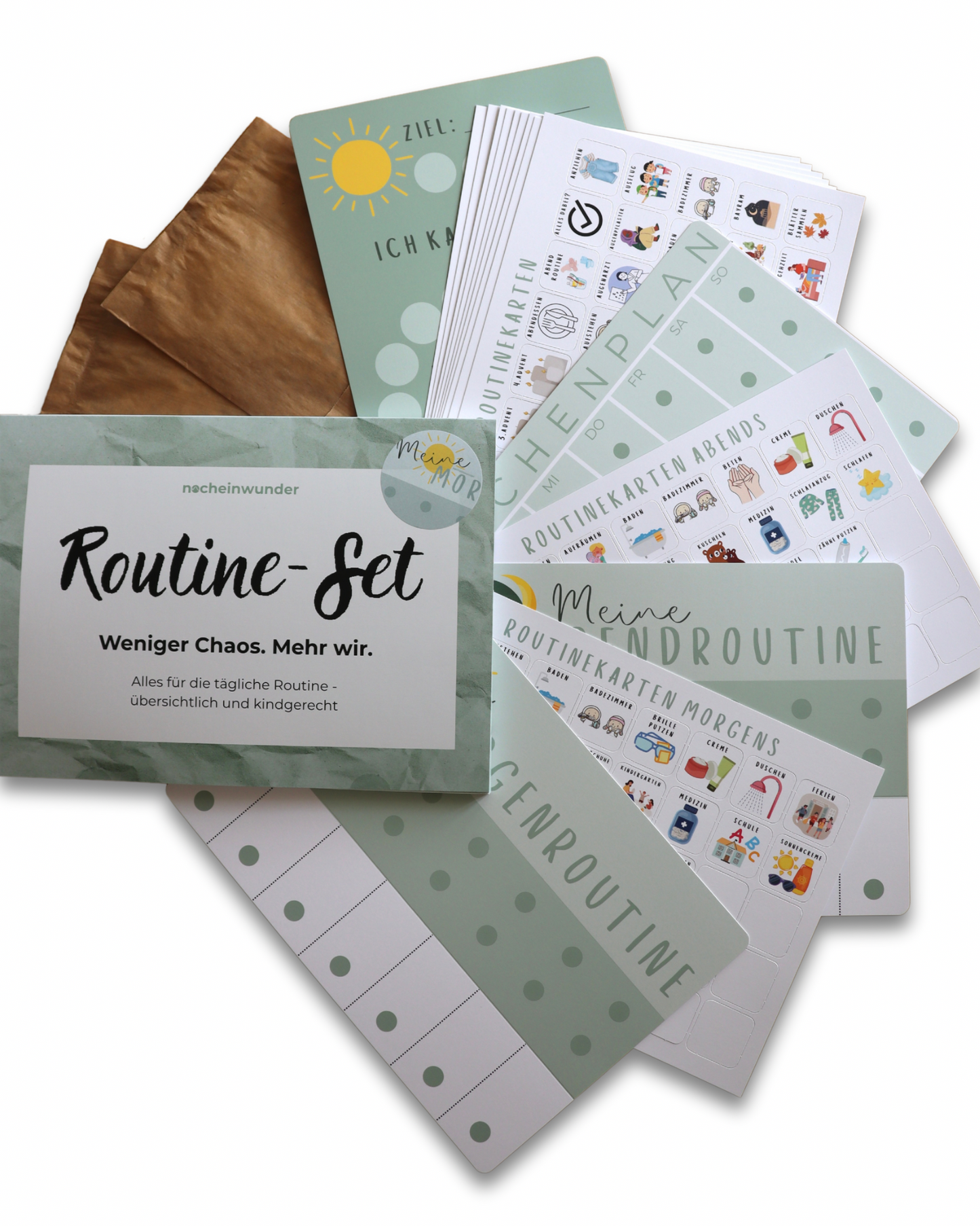 Routine-Set - Weniger Chaos. Mehr wir.