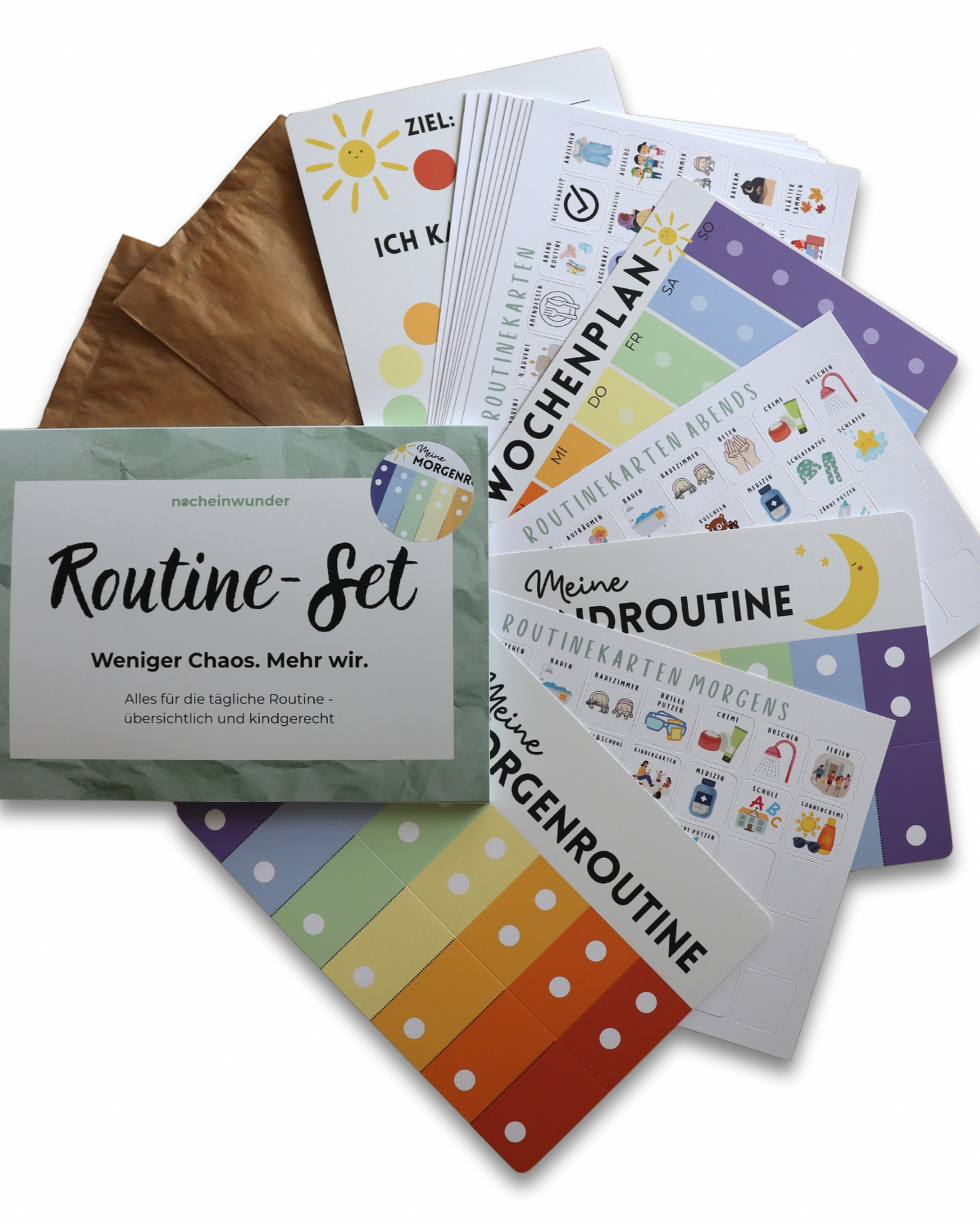 Routine-Set - Weniger Chaos. Mehr wir.