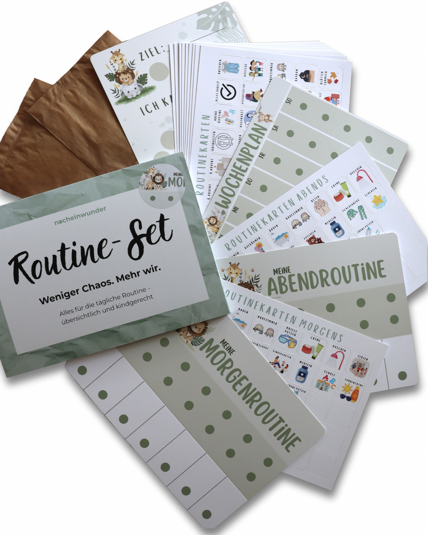 Routine-Set - Weniger Chaos. Mehr wir.