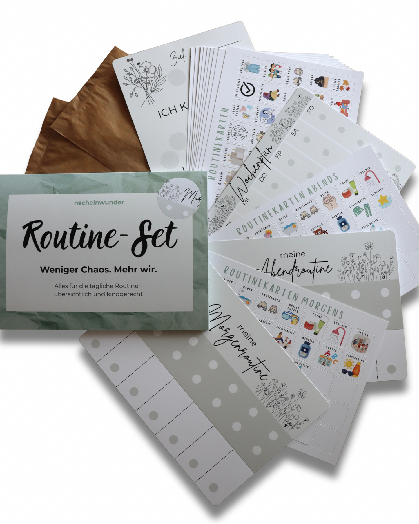 Routine-Set - Weniger Chaos. Mehr wir.