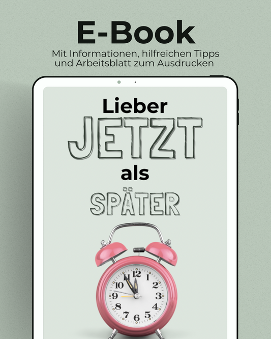 E-Book für Jugendliche - Anfangen statt Aufschieben