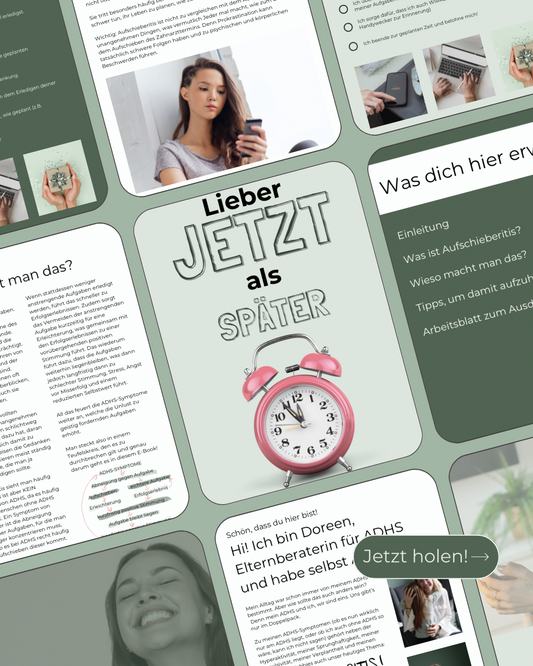 E-Book für Jugendliche - Anfangen statt Aufschieben