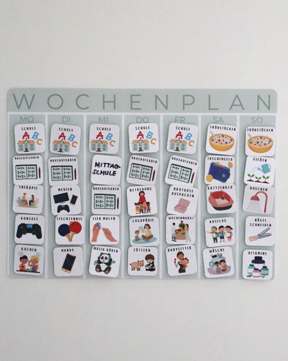 Wochenplaner - Mehr Überblick im Alltag