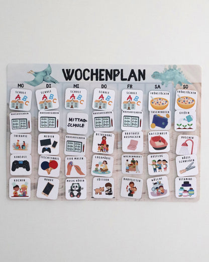 Wochenplaner - Mehr Überblick im Alltag