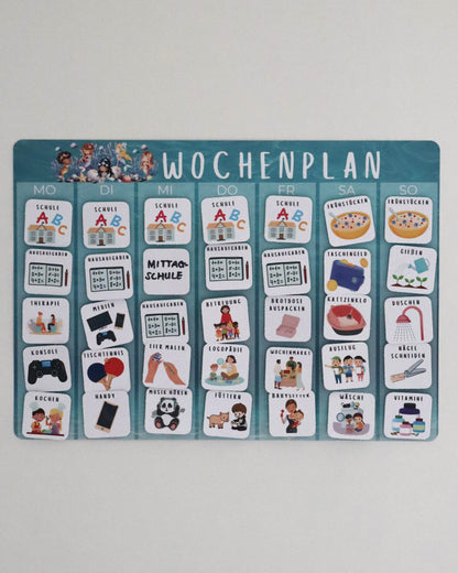 Wochenplaner - Mehr Überblick im Alltag