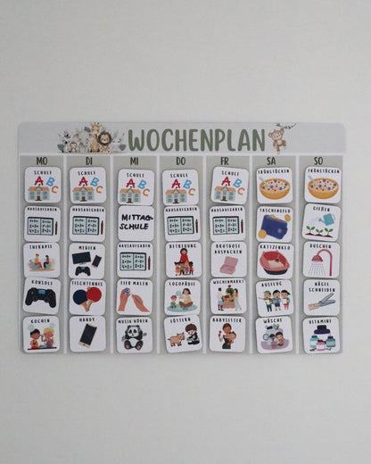 Wochenplaner - Mehr Überblick im Alltag