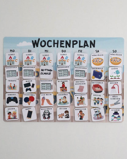 Wochenplaner - Mehr Überblick im Alltag