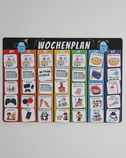 Wochenplaner - Mehr Überblick im Alltag