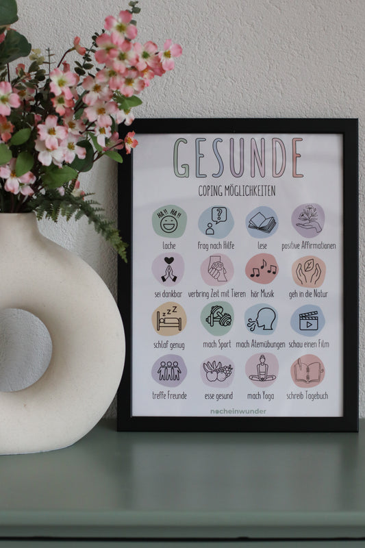 Poster Coping - Strategien, die wirklich helfen