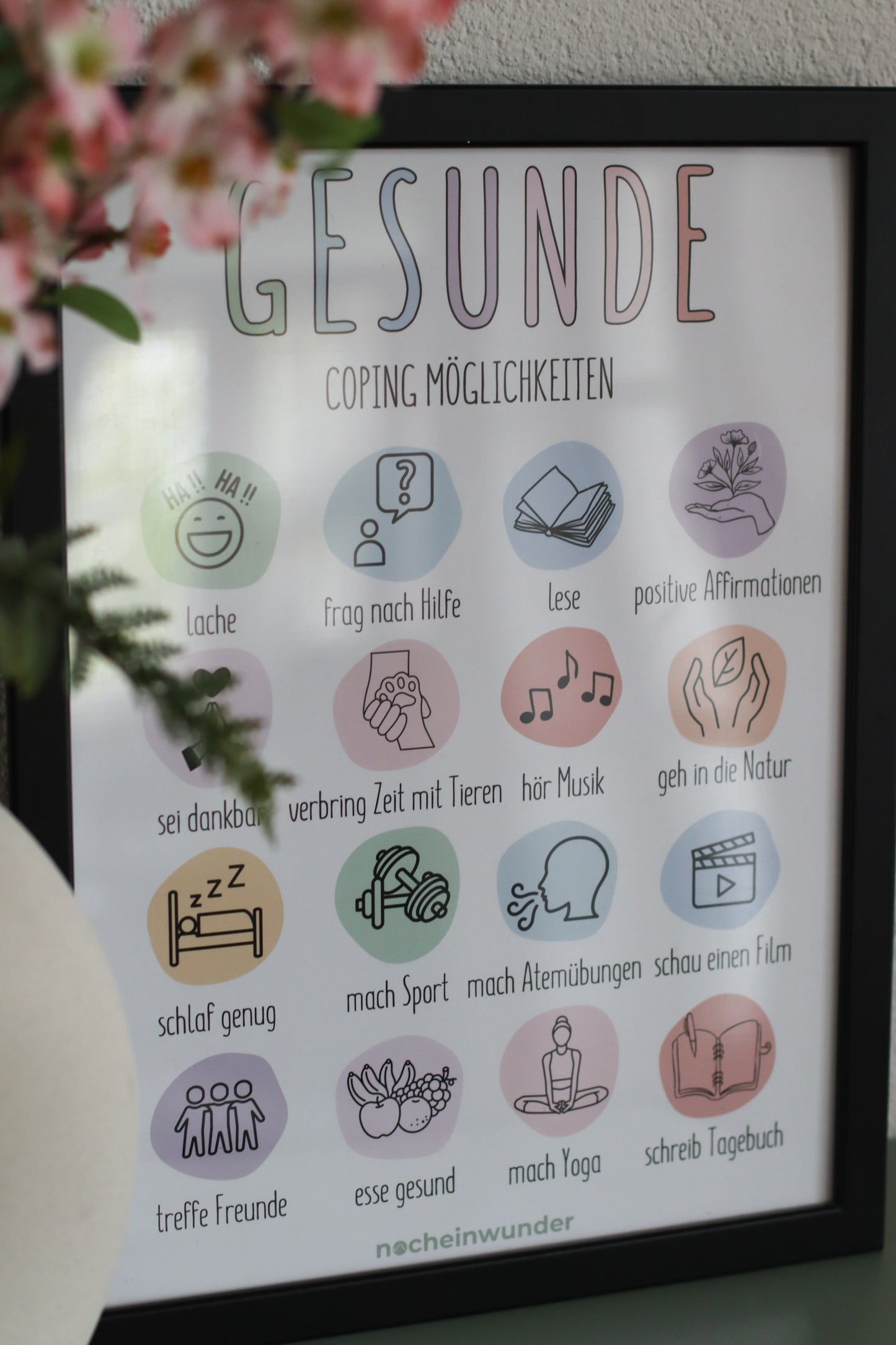 Poster Coping - Strategien, die wirklich helfen
