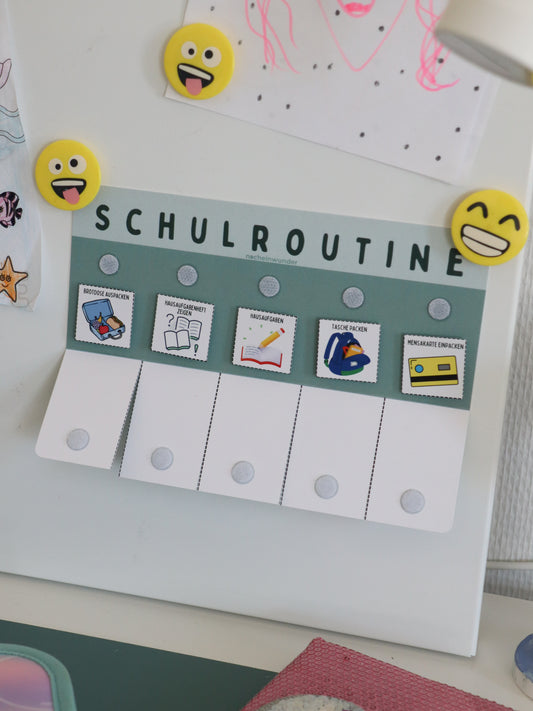 Schulroutineplaner - Schulalltag mit Struktur