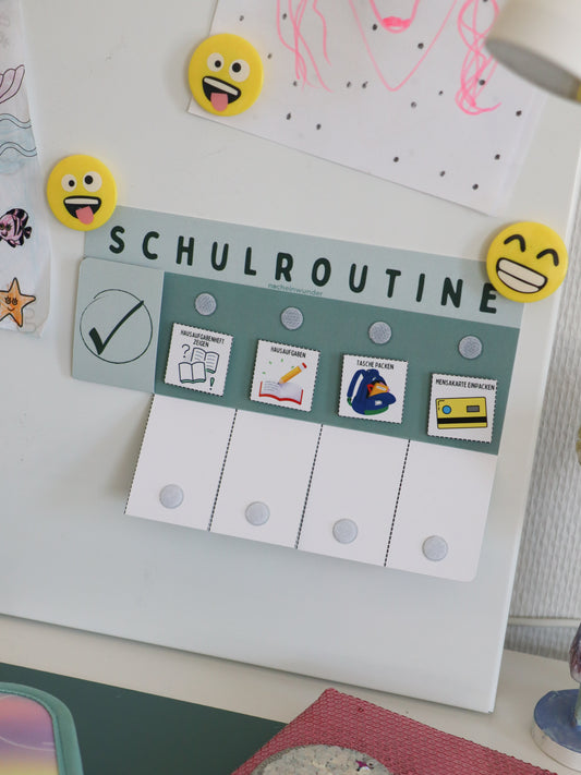 Schulroutineplaner - Schulalltag mit Struktur