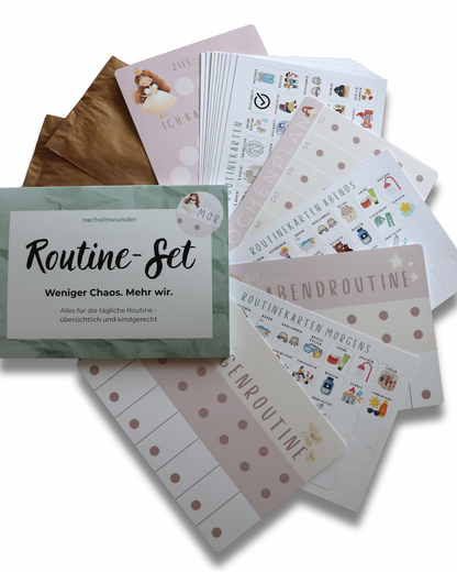 Routine-Set - Weniger Chaos. Mehr wir.