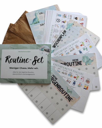 Routine-Set - Weniger Chaos. Mehr wir.