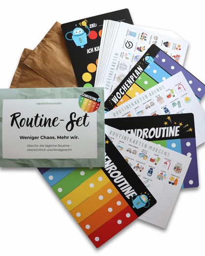 Routine-Set - Weniger Chaos. Mehr wir.