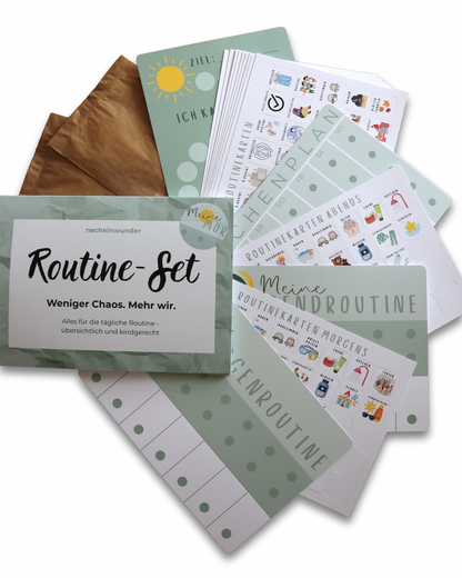 Routine-Set - Weniger Chaos. Mehr wir.