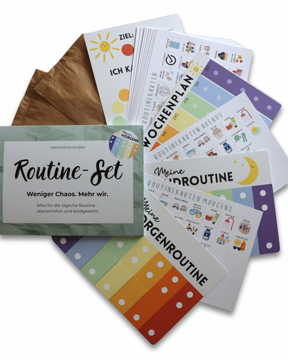 Routine-Set - Weniger Chaos. Mehr wir.