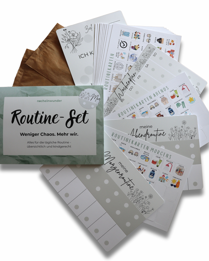 Routine-Set - Weniger Chaos. Mehr wir.